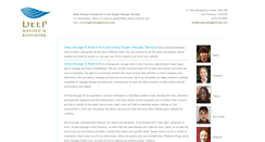 Desktop Screenshot of deepmassage.com